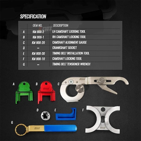 Tool GM Timing Kit TO3593726